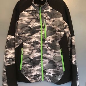 Men’s RBX Black & Green Jacket Coat XXL 2x